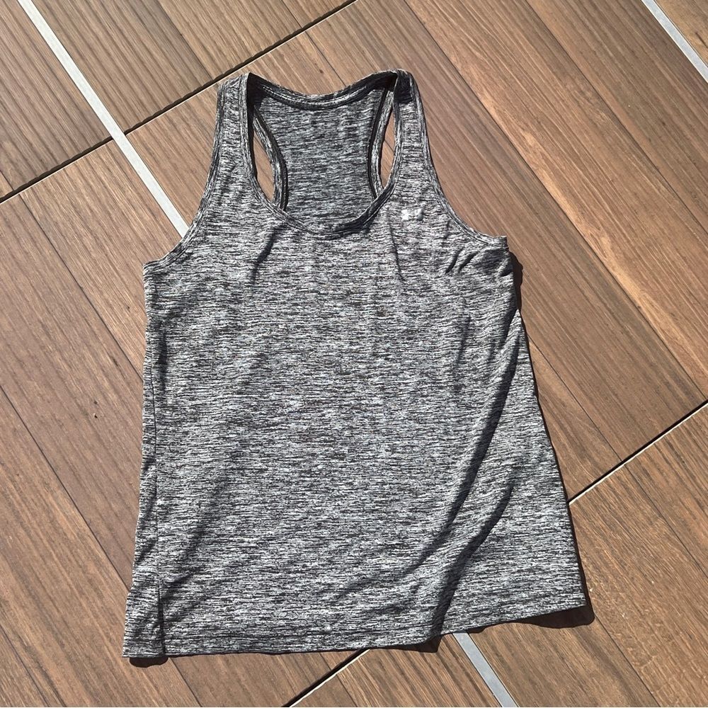 Under Armour | Gray Racerback Tank Top | Size: Small